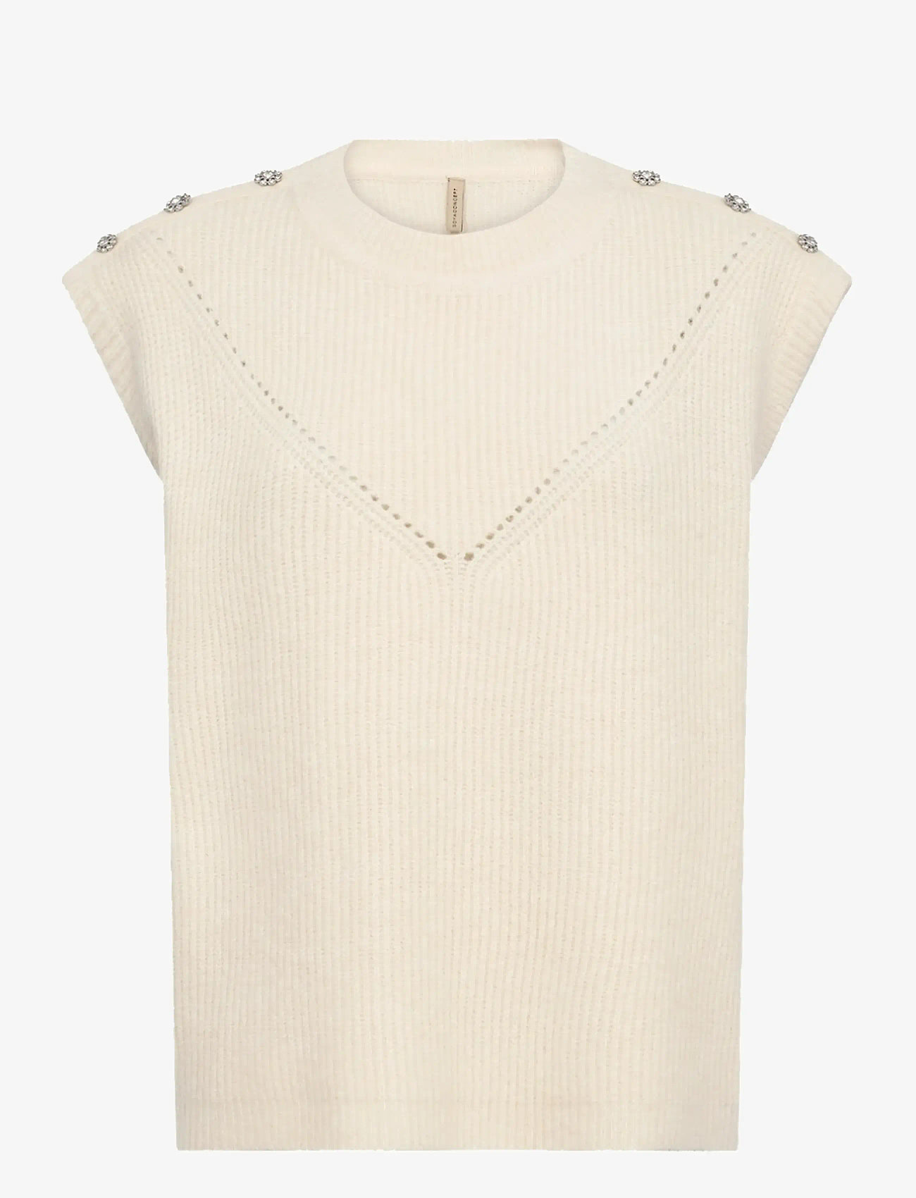 Soyaconcept - SC-AVALON - kootud vestid - 91620 cream melange - 1