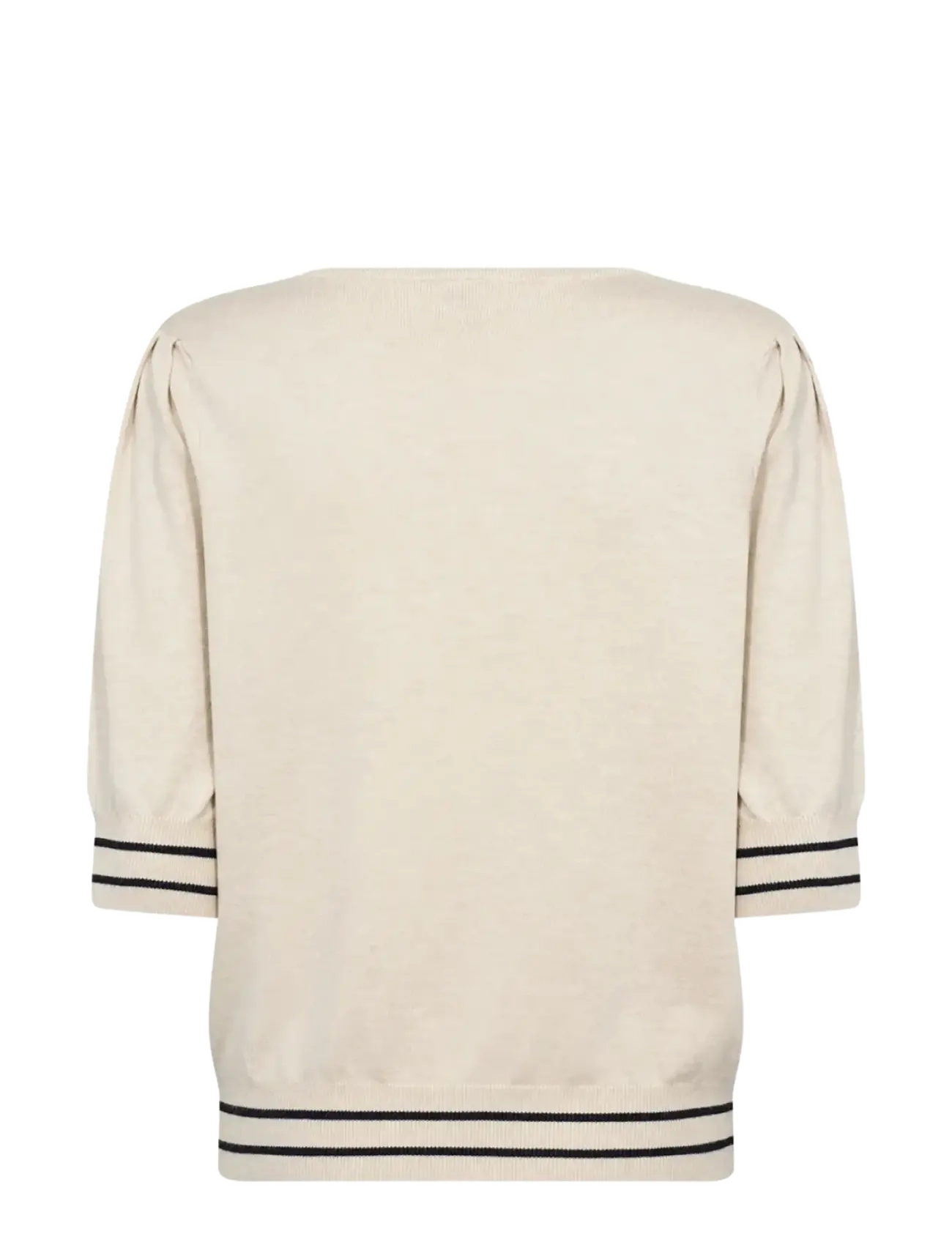 Soyaconcept - SC-DOLLIE - strikkegensere - 91620 cream melange combi - 2