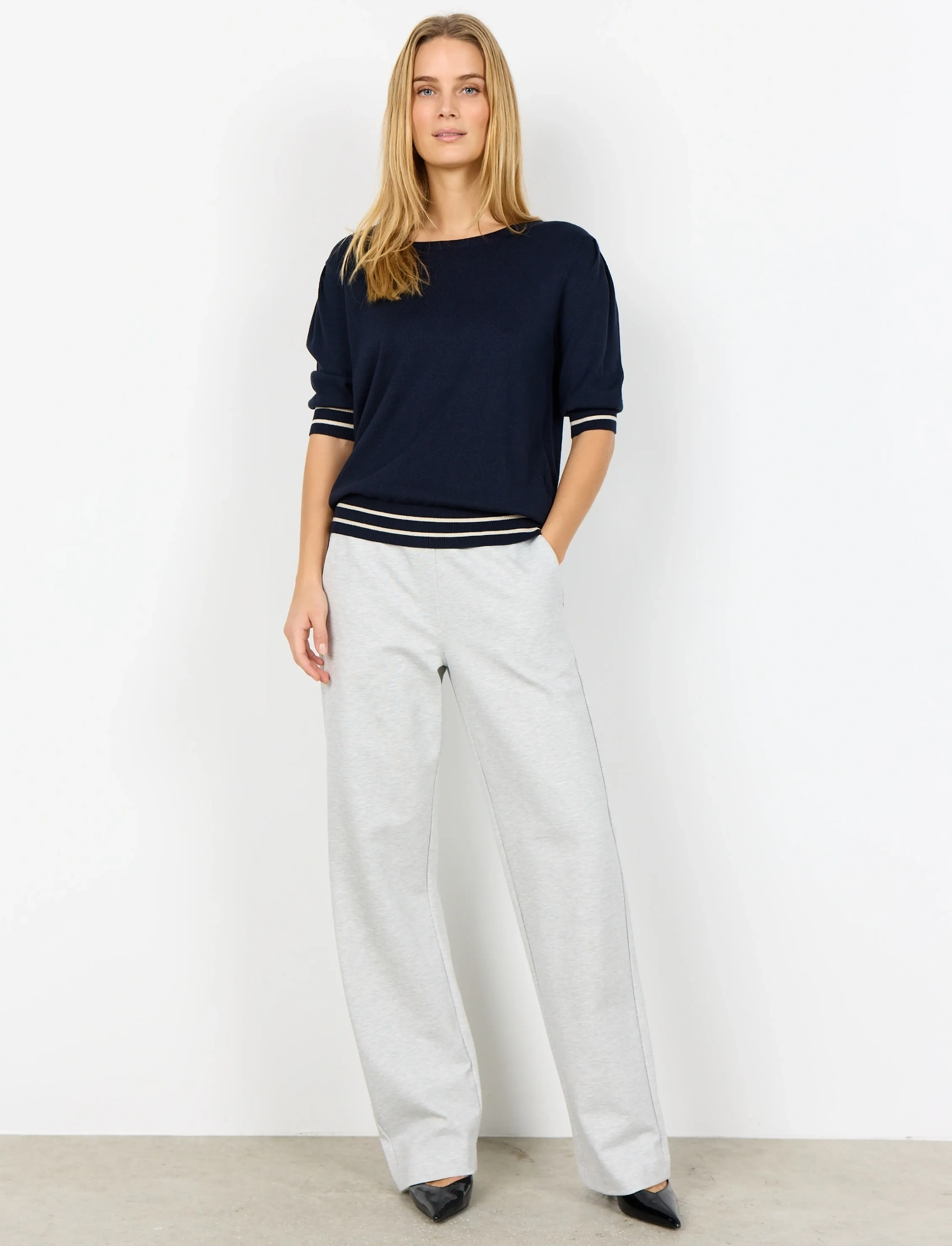 Soyaconcept - SC-DOLLIE - jumpers - 6910 navy combi - 3