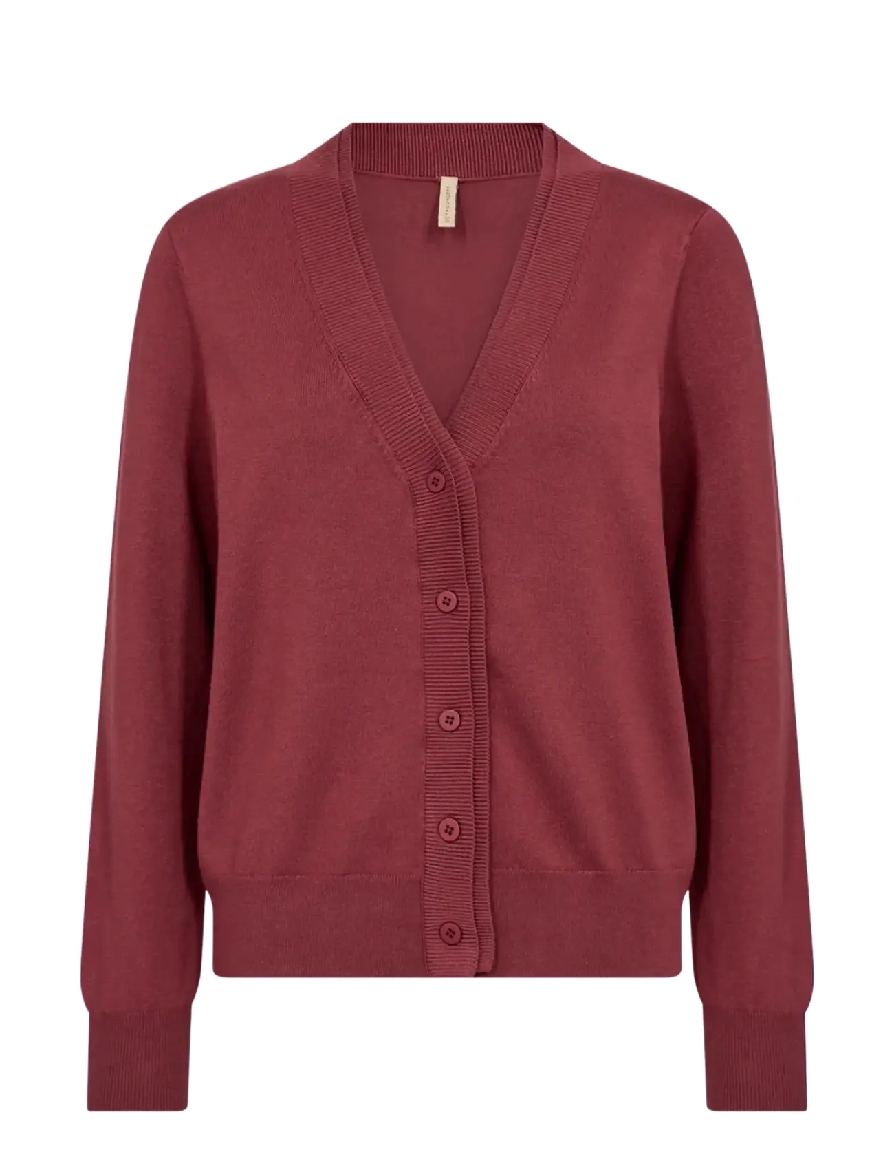 Soyaconcept SC-DOLLIE - Cardigans - 94470 DK. RED MEL / burgundy