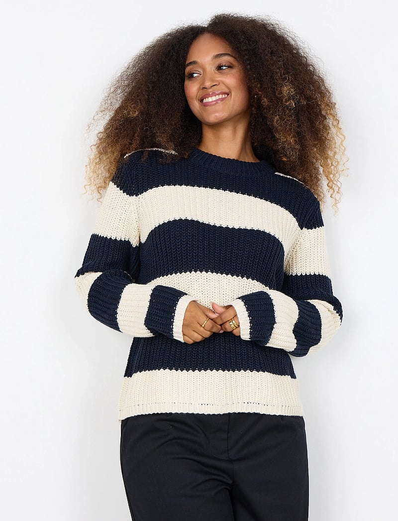 Soyaconcept - SC-REMONE STRIPE - pullover - 6910 navy combi - 0