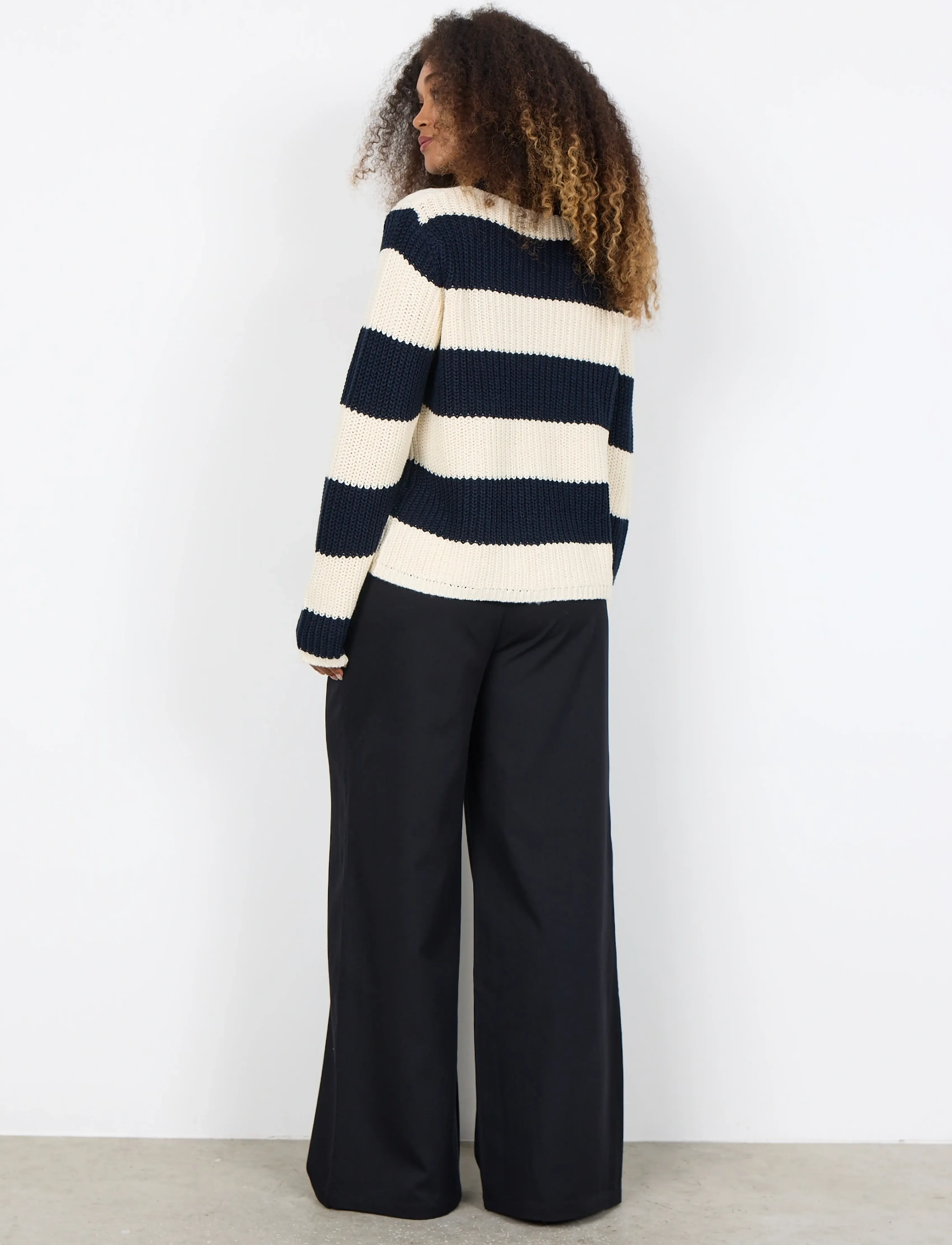 Soyaconcept - SC-REMONE STRIPE - jumpers - 6910 navy combi - 4