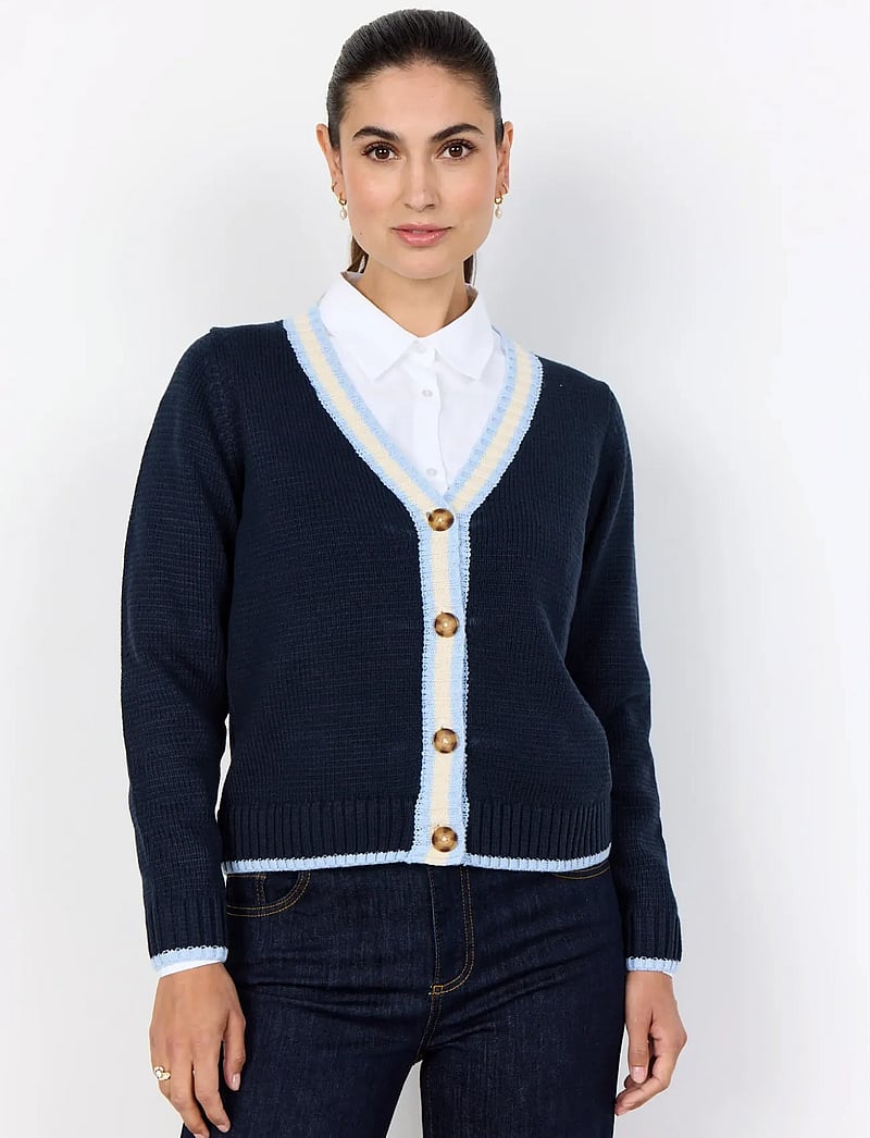 Soyaconcept - SC-REMONE - cardigans - 6910 navy combi - 0