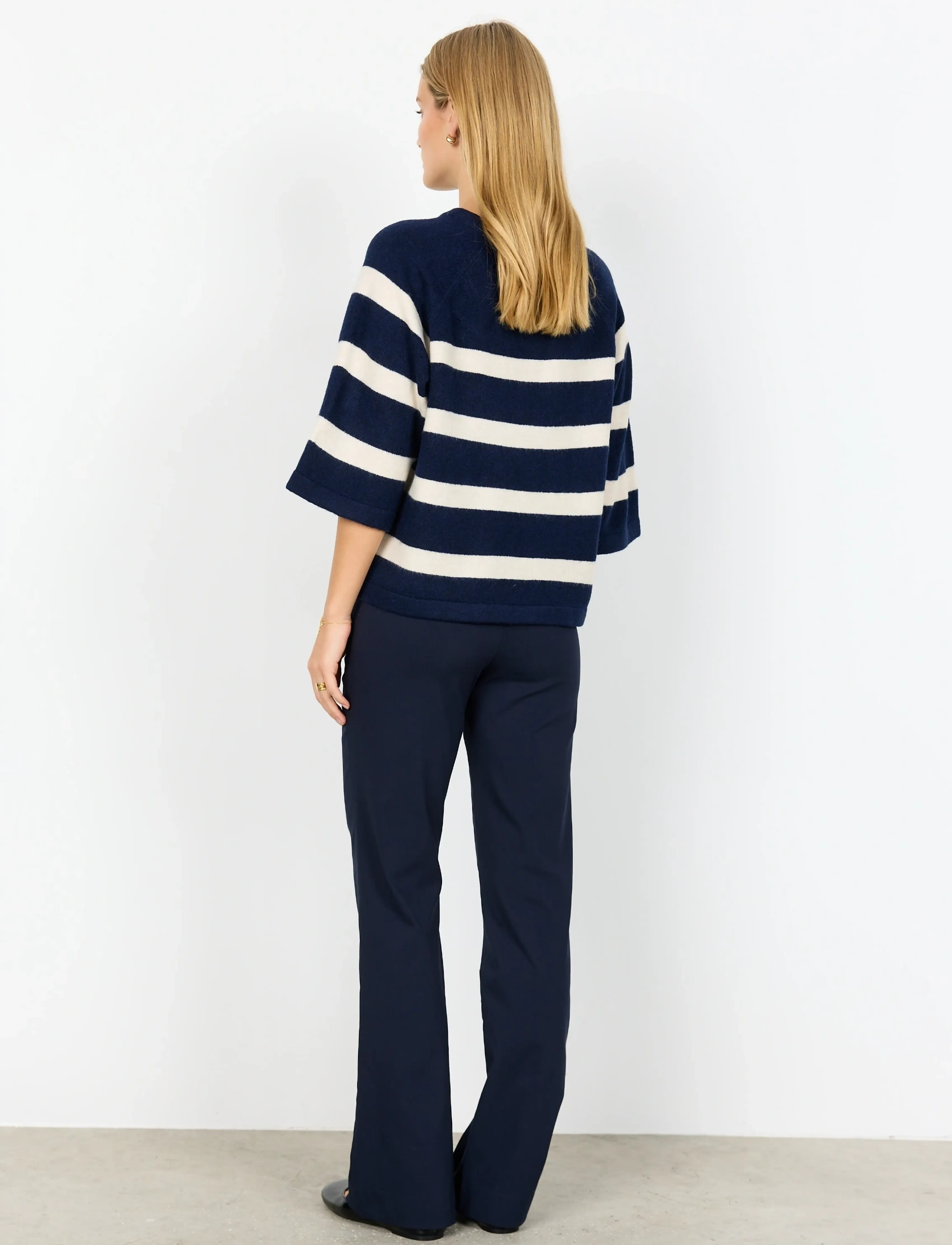 Soyaconcept - SC-ORLEAN STRIPE - laveste priser - 96910 navy melange combi - 4