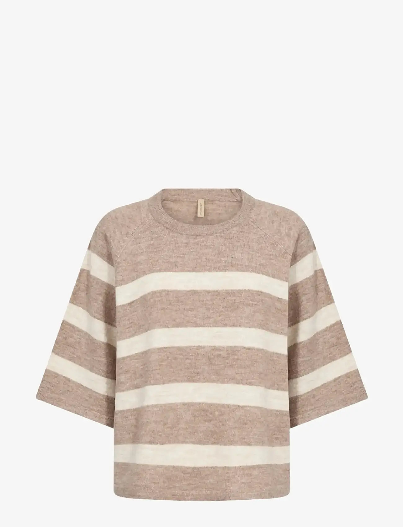 Soyaconcept - SC-ORLEAN STRIPE - pullover - 98008c sand melange combi - 1