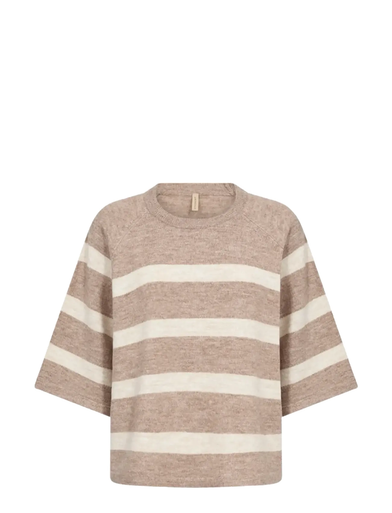 Soyaconcept SC-ORLEAN STRIPE - Pullover - 98008C SAND MELANGE COMBI / beige