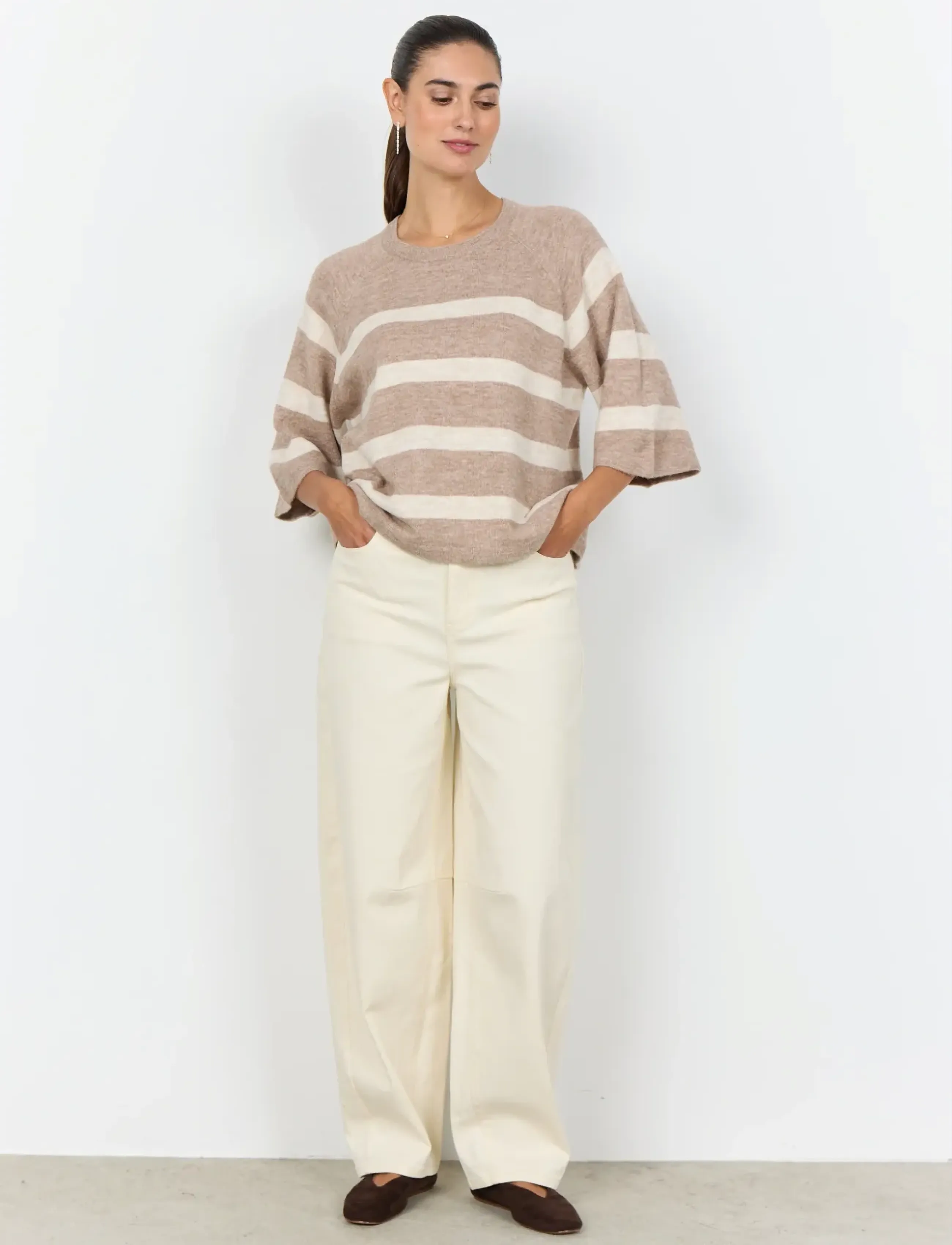 Soyaconcept - SC-ORLEAN STRIPE - lowest prices - 98008c sand melange combi - 4