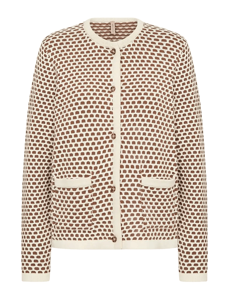 Soyaconcept - SC-BIBBI - cardigans - 8710 toffee combi - 0