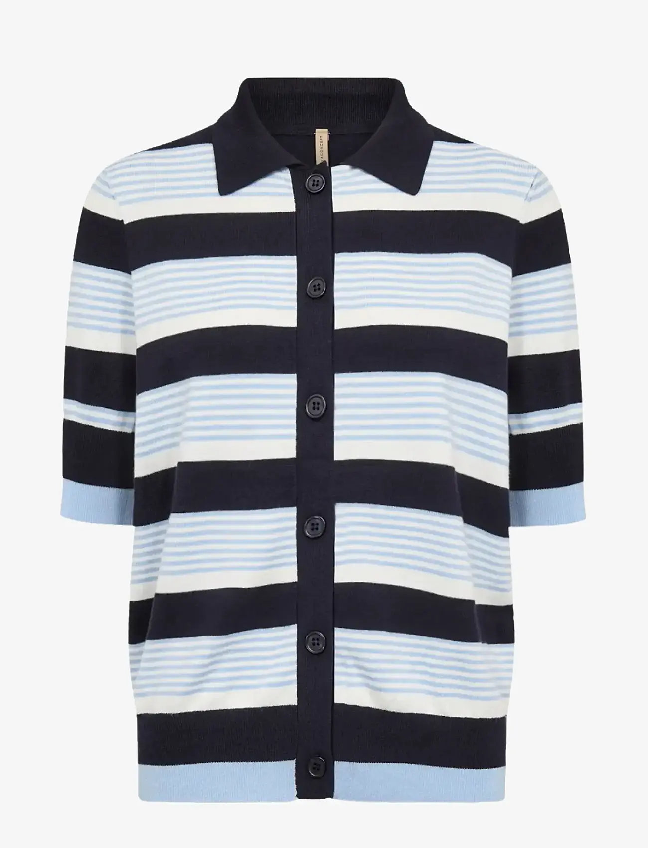 Soyaconcept - SC-DOLLIE STRIPE - kardiganid - 6910 navy combi - 1