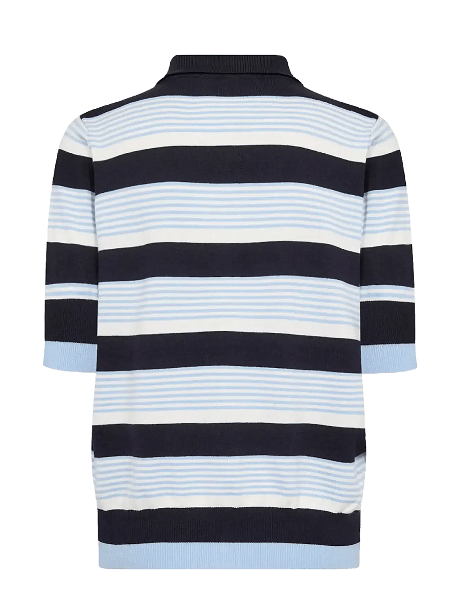 Soyaconcept - SC-DOLLIE STRIPE - strickjacken - 6910 navy combi - 2