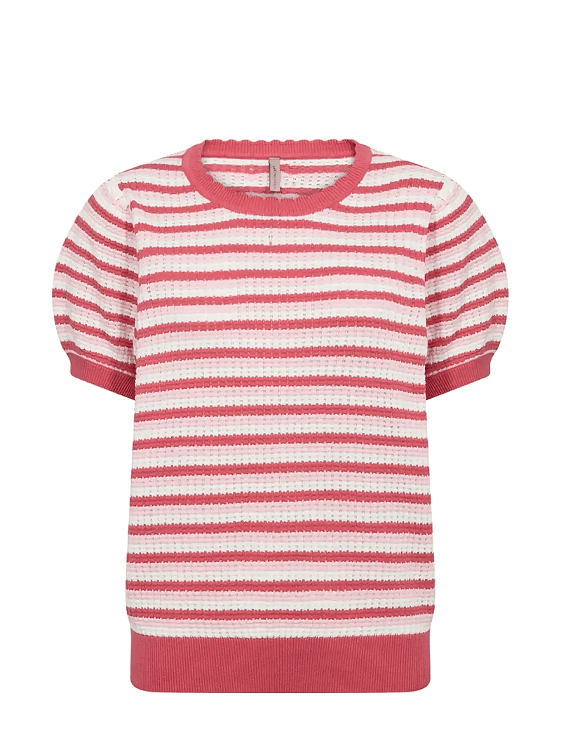 Soyaconcept - SC-CAMILA - striktrøjer - 4390 rapture rose combi - 0