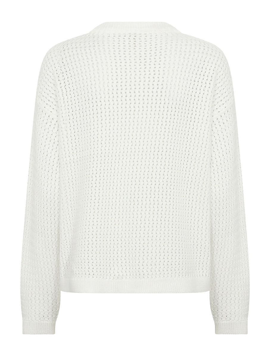 Soyaconcept - SC-DENEFA - strikkegensere - 1100 offwhite - 2
