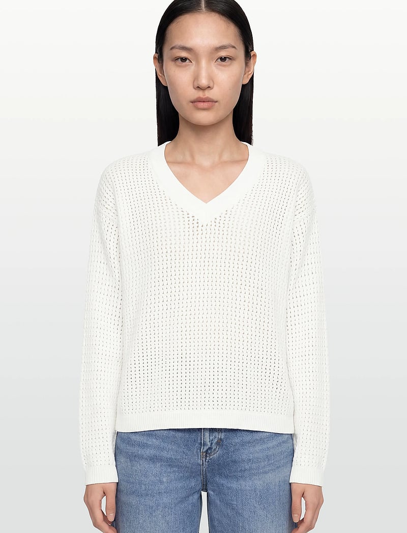 Soyaconcept - SC-DENEFA - striktrøjer - 1100 offwhite - 3