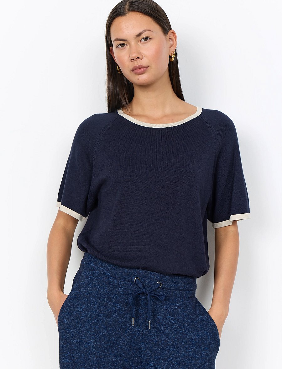 Soyaconcept - SC-DOLLIE - pullover - 6910 navy combi - 0