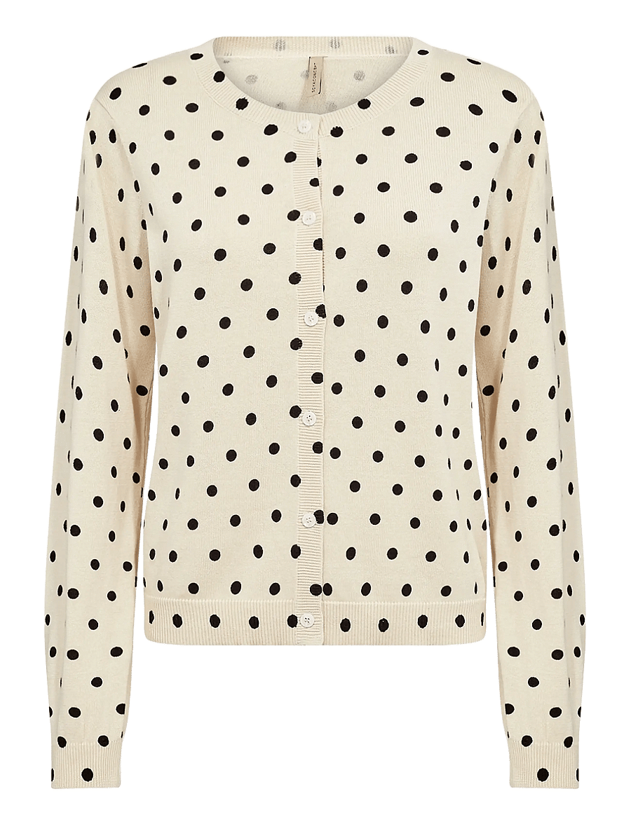 Soyaconcept - SC-GEA - strickjacken - 1620 cream combi - 1