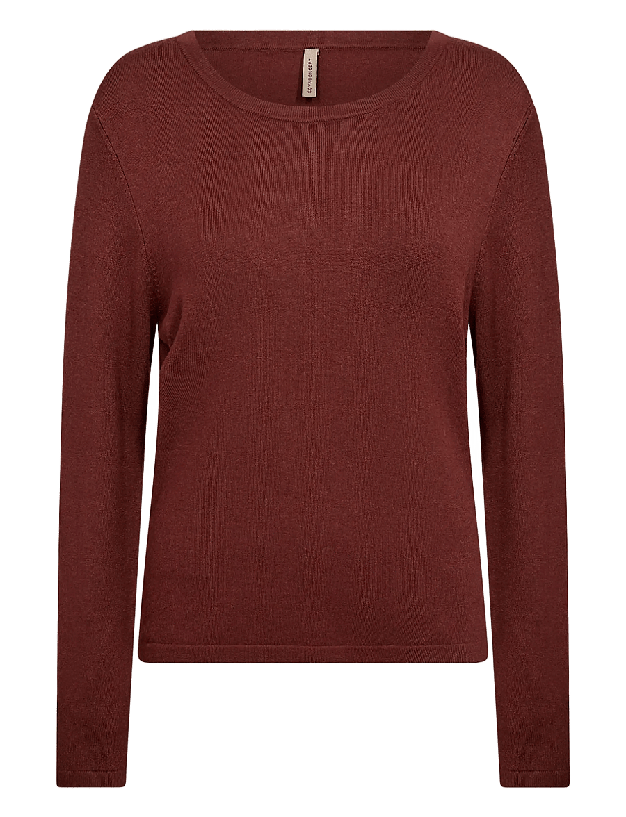 Soyaconcept - SC-DOLLIE - pullover - 94495 madder brown melange - 0