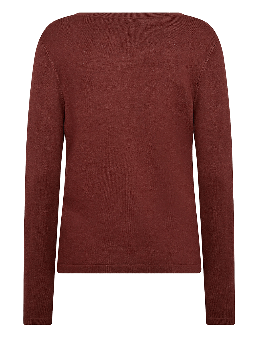 Soyaconcept - SC-DOLLIE - pullover - 94495 madder brown melange - 1