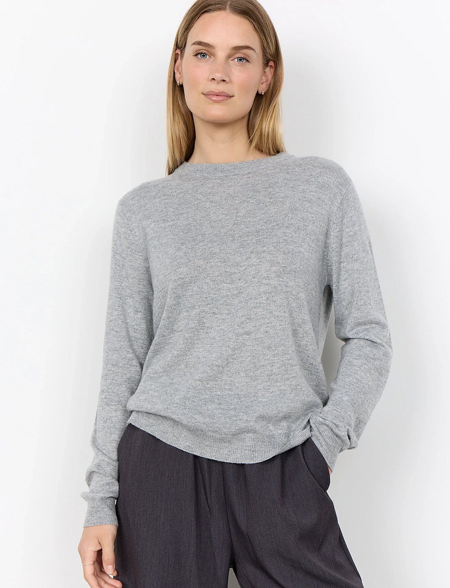 Soyaconcept - SC-HANNELE - pullover - 99110 lt grey melange - 0