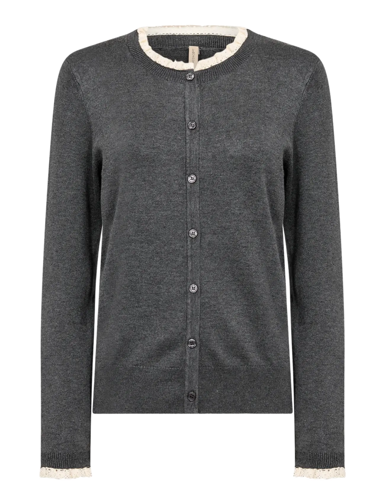 Soyaconcept SC-DOLLIE - Transitional Layering - 99870 DARK EARTH MELANGE COMBI / grey