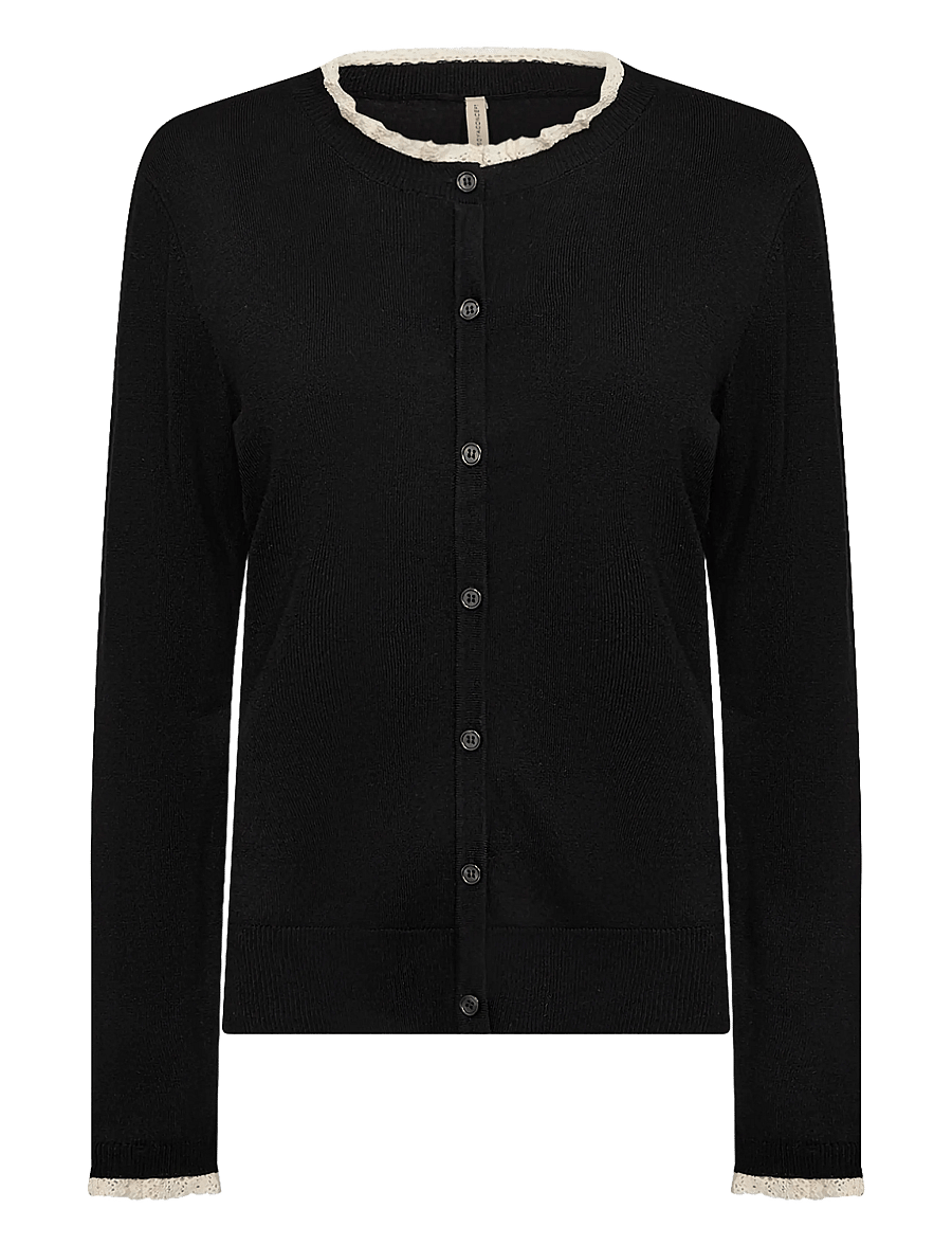 Soyaconcept - SC-DOLLIE - strickjacken - 9999 black combi - 0