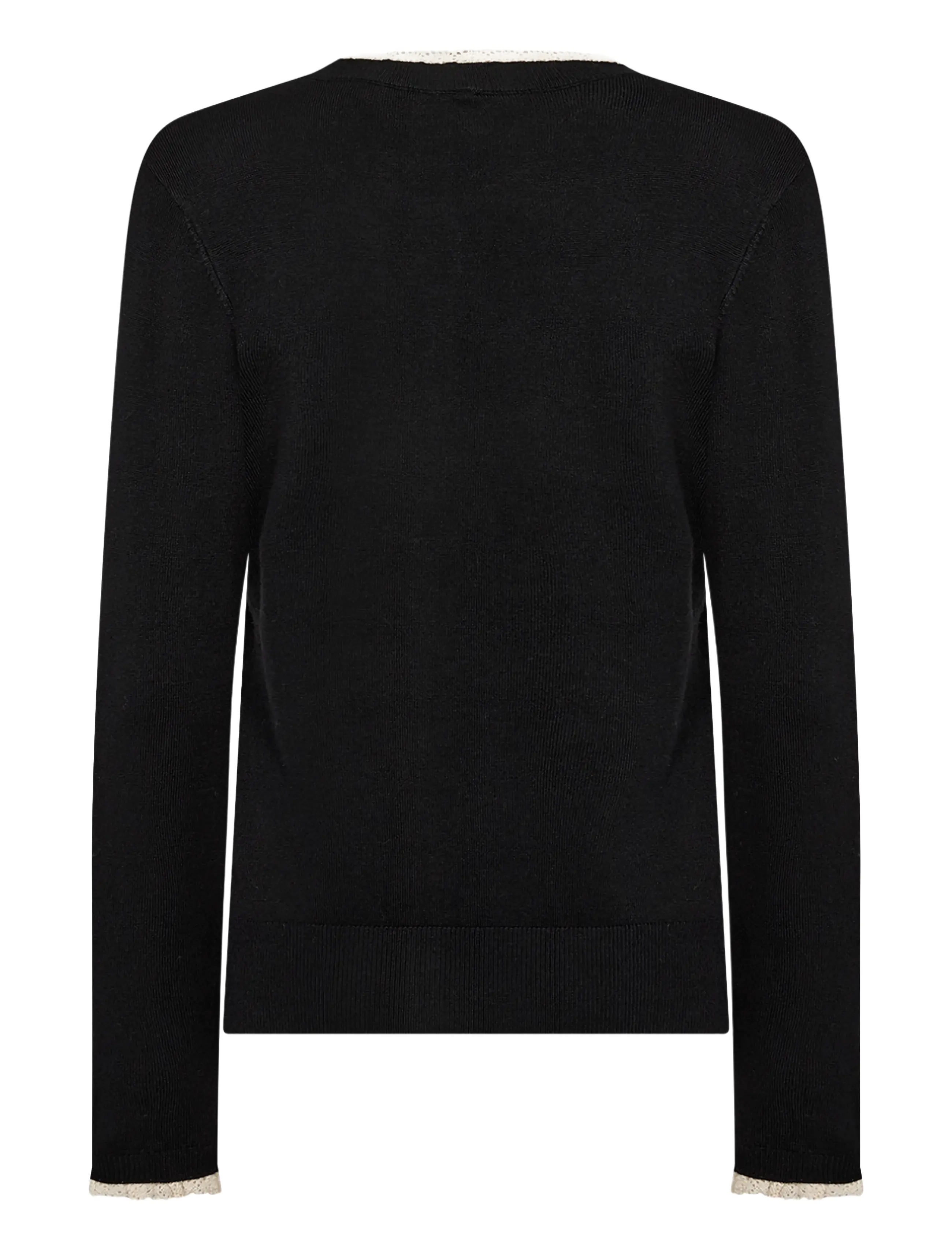 Soyaconcept - SC-DOLLIE - strickjacken - 9999 black combi - 1