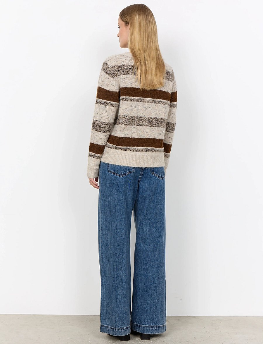 Soyaconcept - SC-HALINA YD - pullover - 98980c chocolate plum mel com - 5