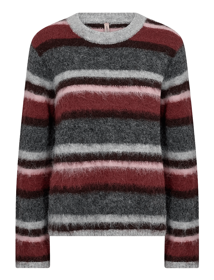 Soyaconcept - SC-HADIL YD - pullover - 94495c madder brown mel com - 1