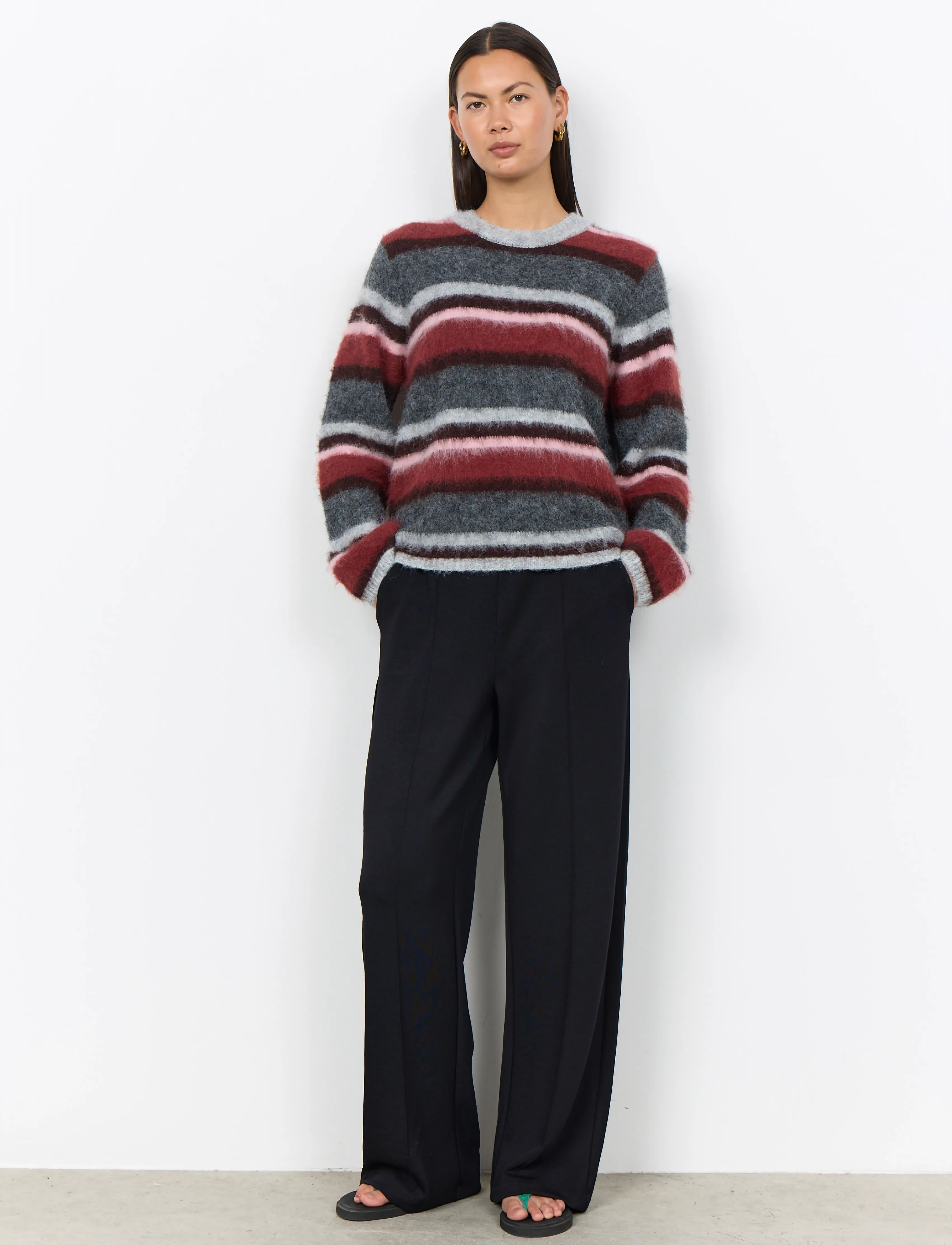 Soyaconcept - SC-HADIL YD - pullover - 94495c madder brown mel com - 3