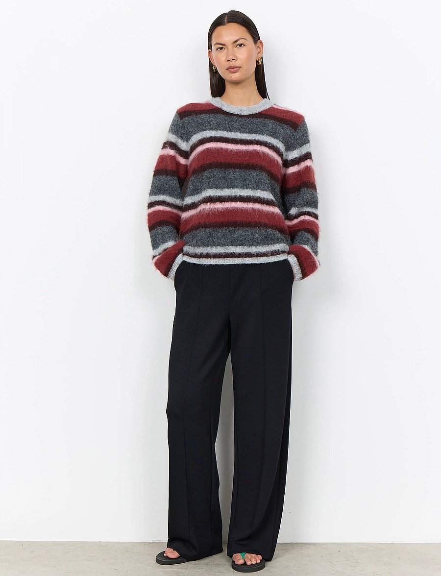 Soyaconcept - SC-HADIL YD - pullover - 94495c madder brown mel com - 3