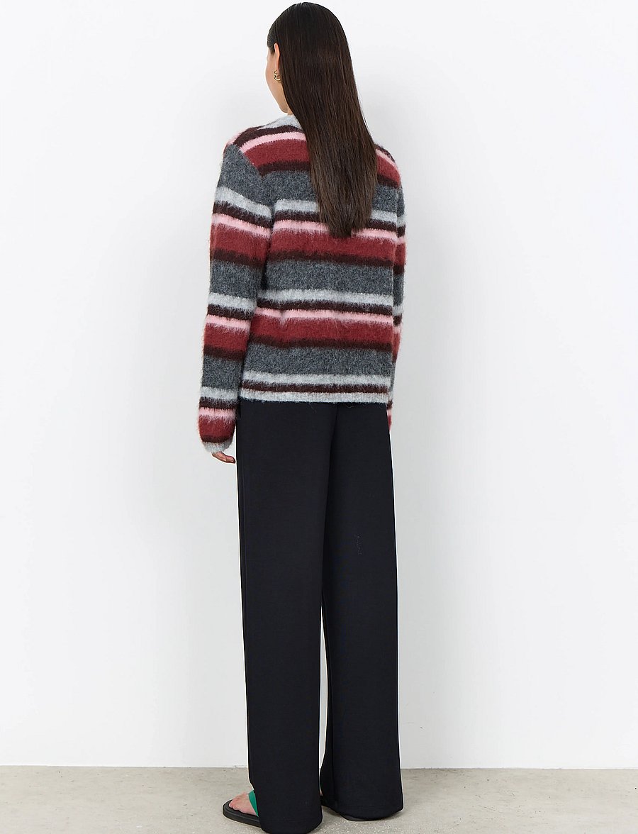 Soyaconcept - SC-HADIL YD - pullover - 94495c madder brown mel com - 4