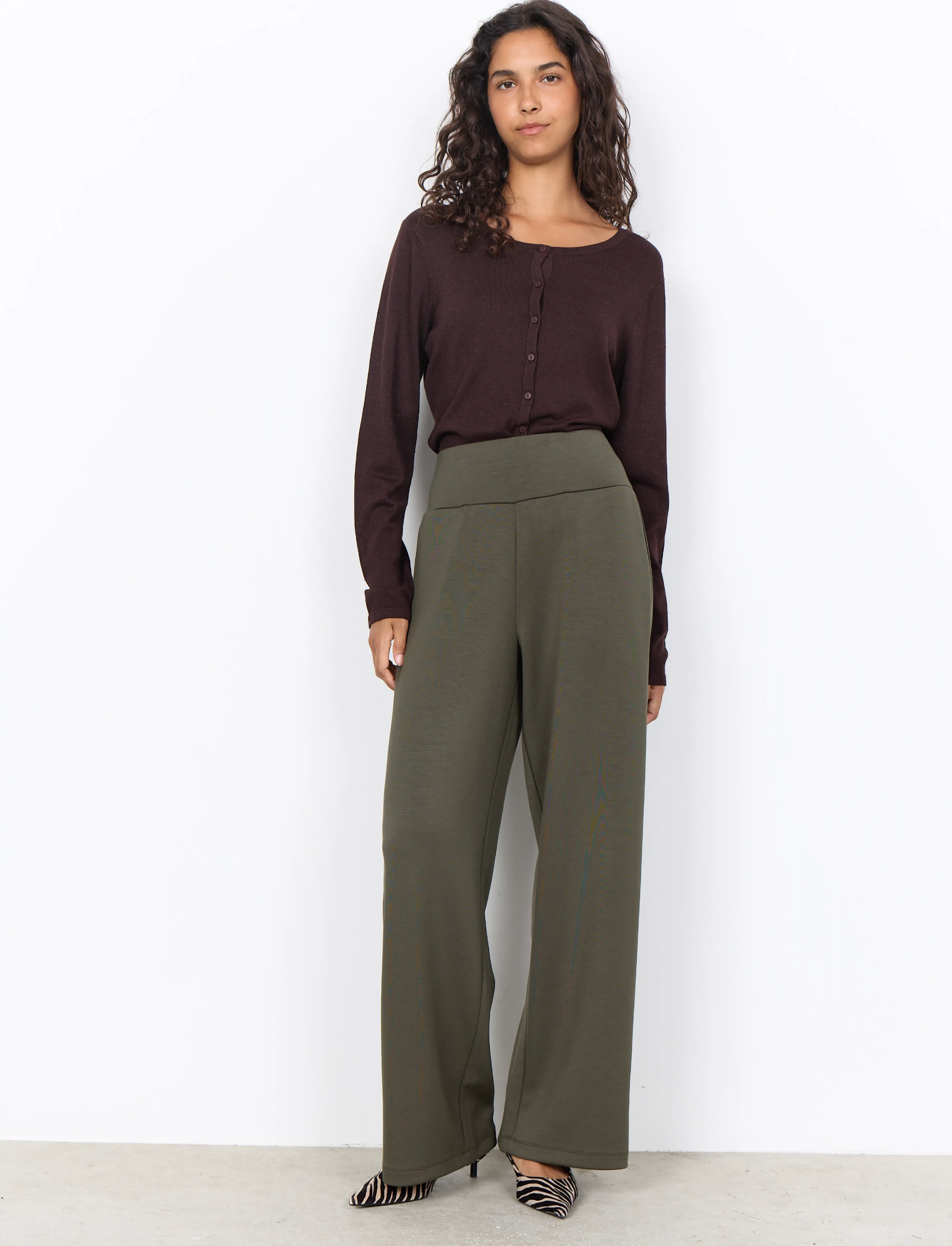 Soyaconcept - SC-DOLLIE - strickjacken - 98980 chocolate plum melange - 3