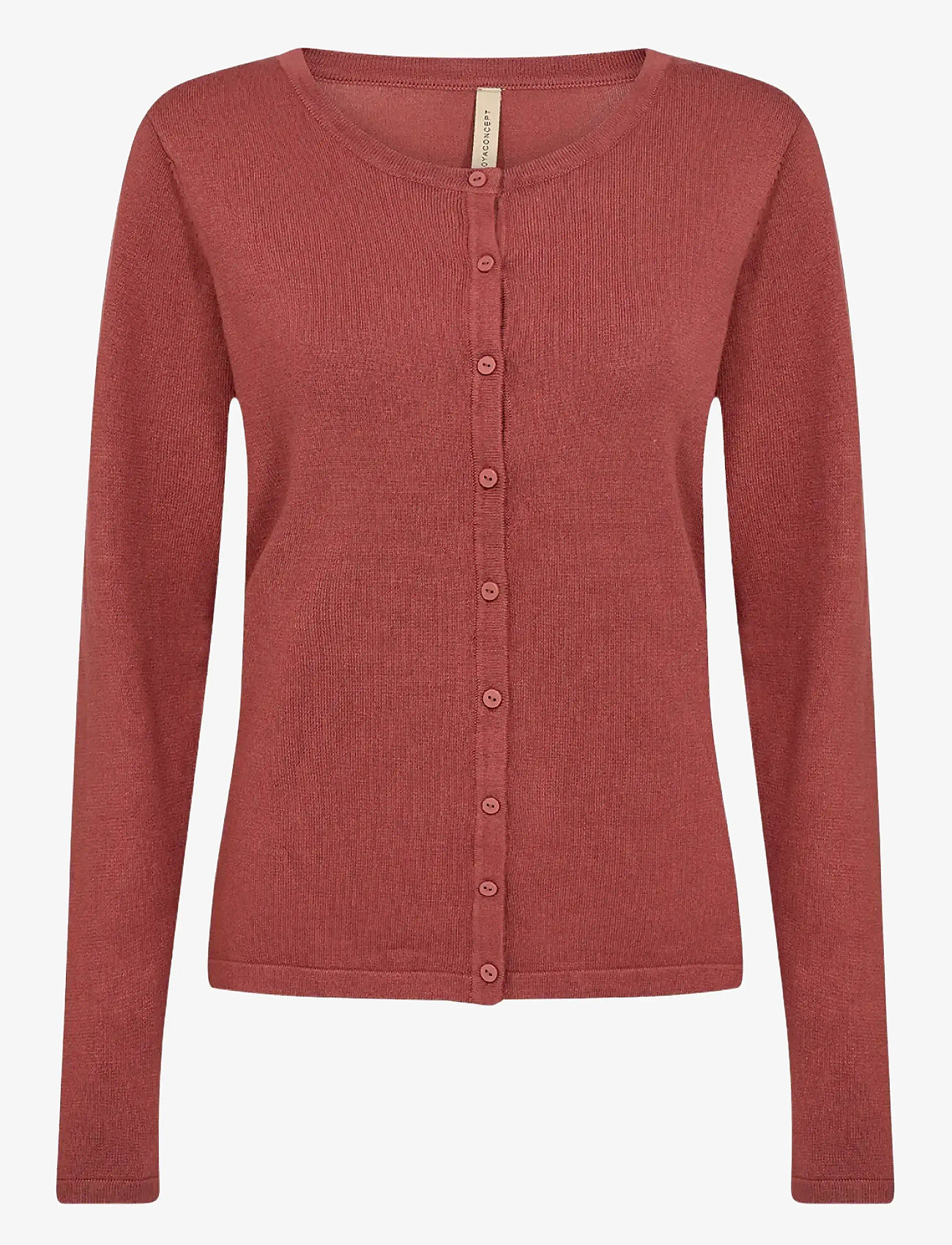 Soyaconcept - SC-DOLLIE - cardigans - 94577 mineral red mel - 1