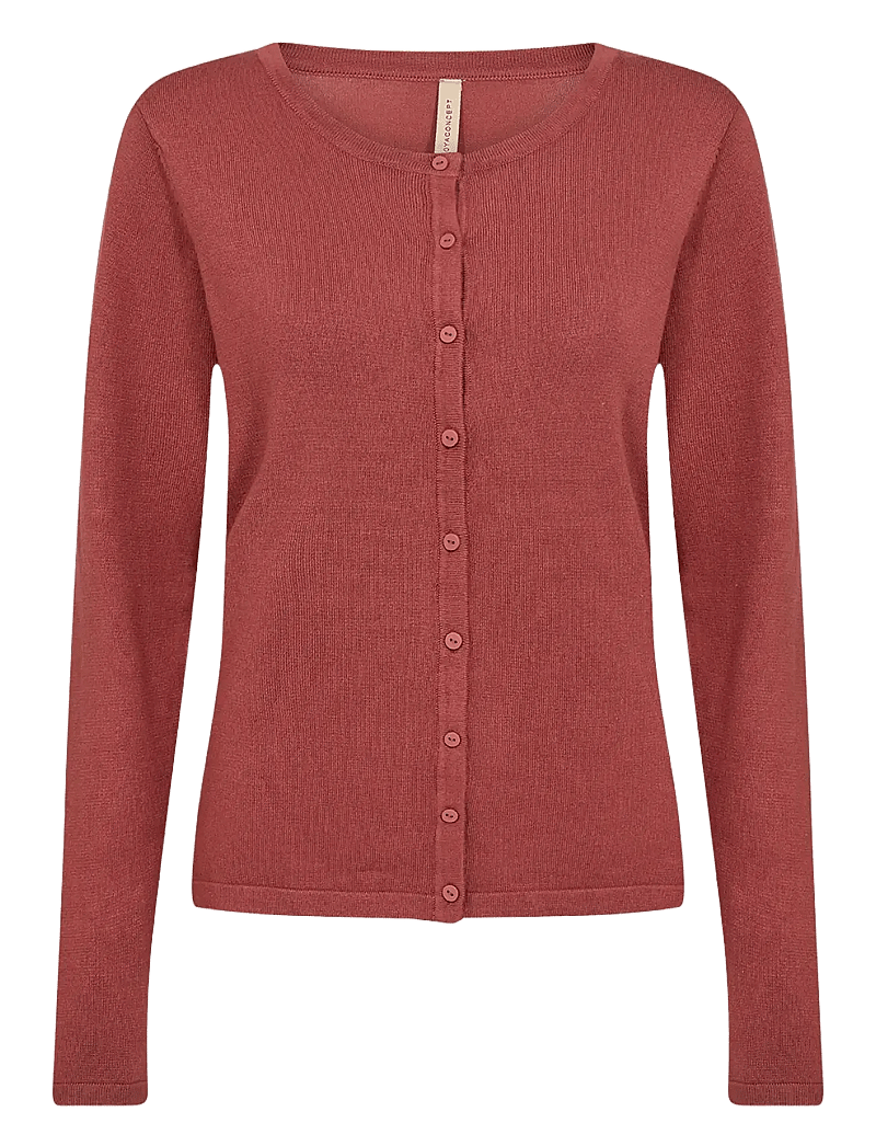 Soyaconcept - SC-DOLLIE - cardigans - 94577 mineral red mel - 1