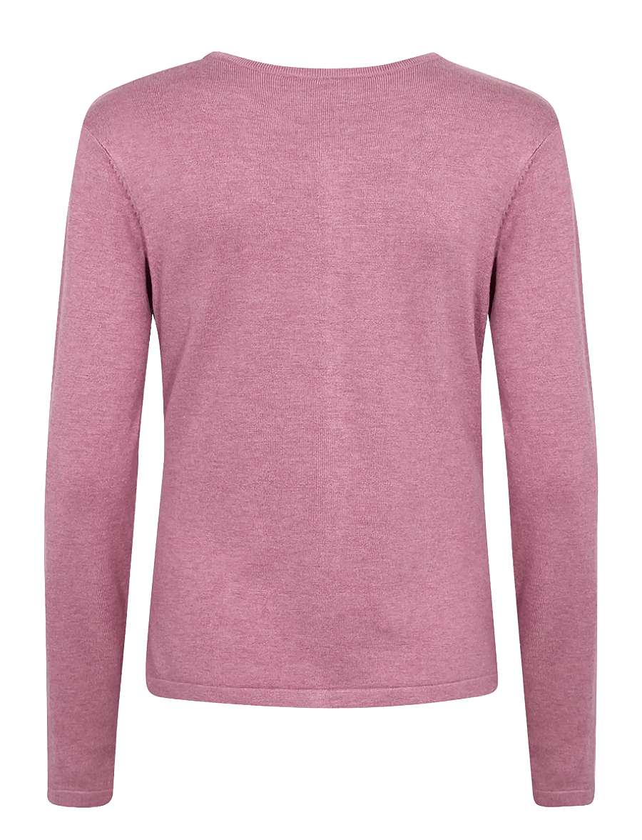 Soyaconcept - SC-DOLLIE - strickjacken - 94661 mauve orchid mel - 2