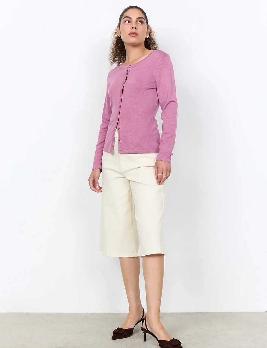 Soyaconcept - SC-DOLLIE - cardigans - 94661 mauve orchid mel - 4