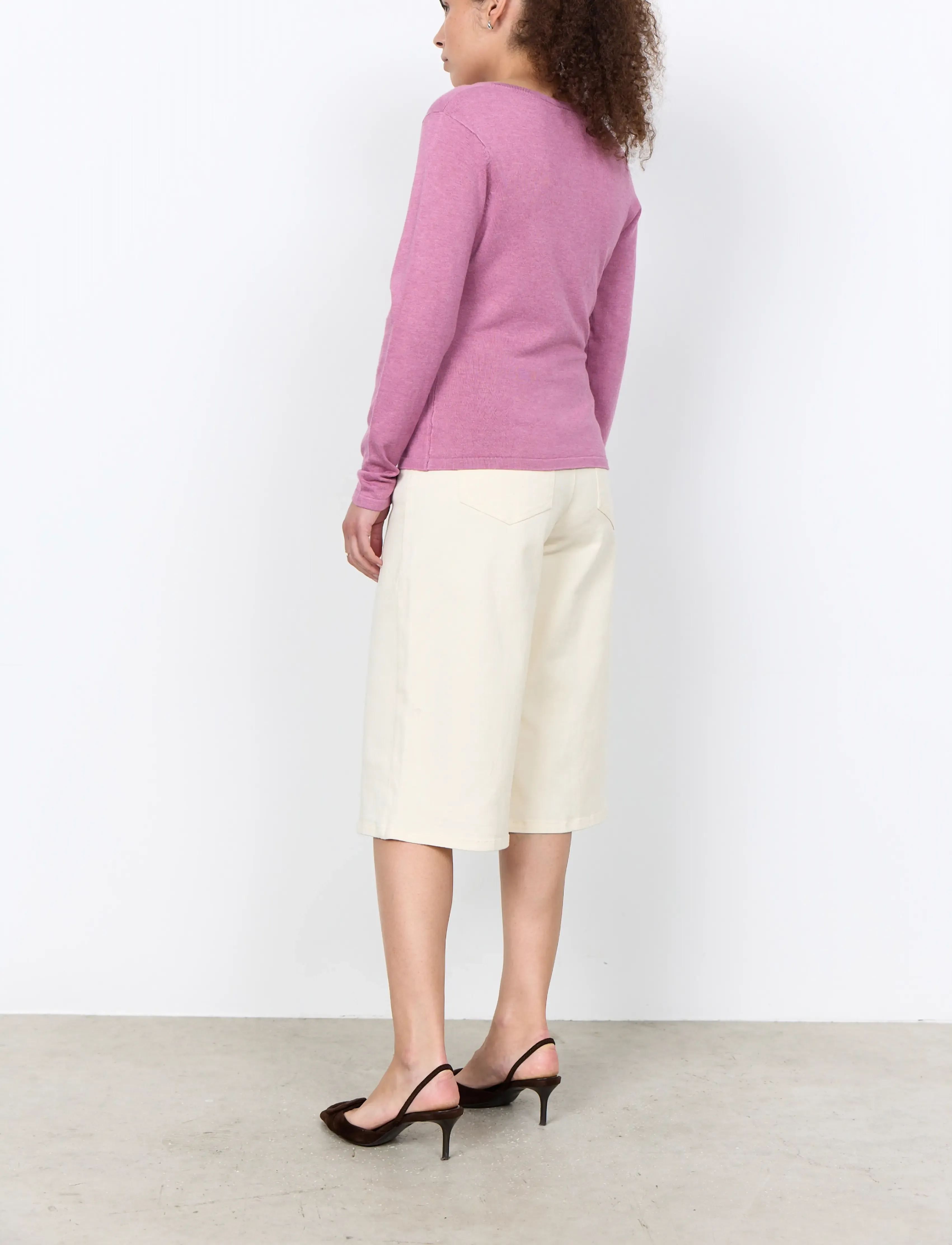 Soyaconcept - SC-DOLLIE - cardigans - 94661 mauve orchid mel - 4