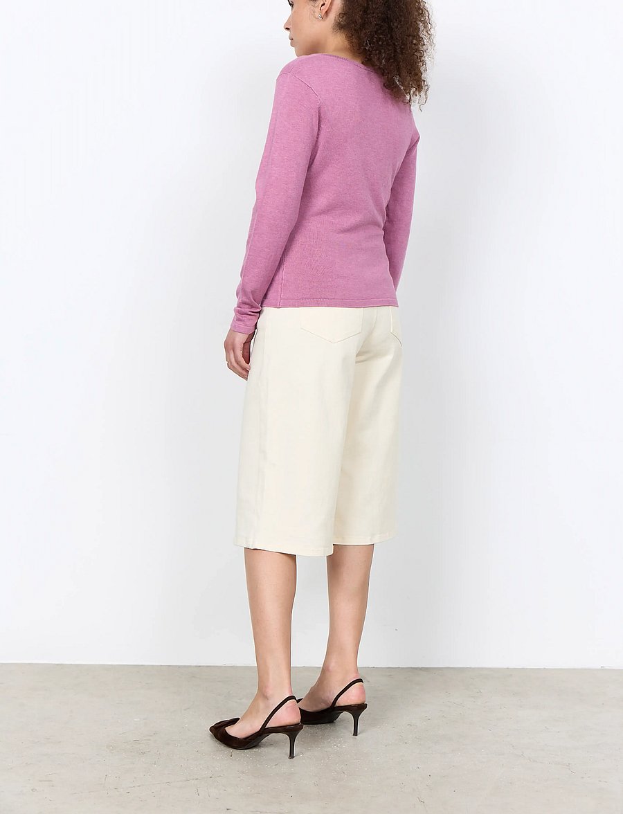 Soyaconcept - SC-DOLLIE - strickjacken - 94661 mauve orchid mel - 4