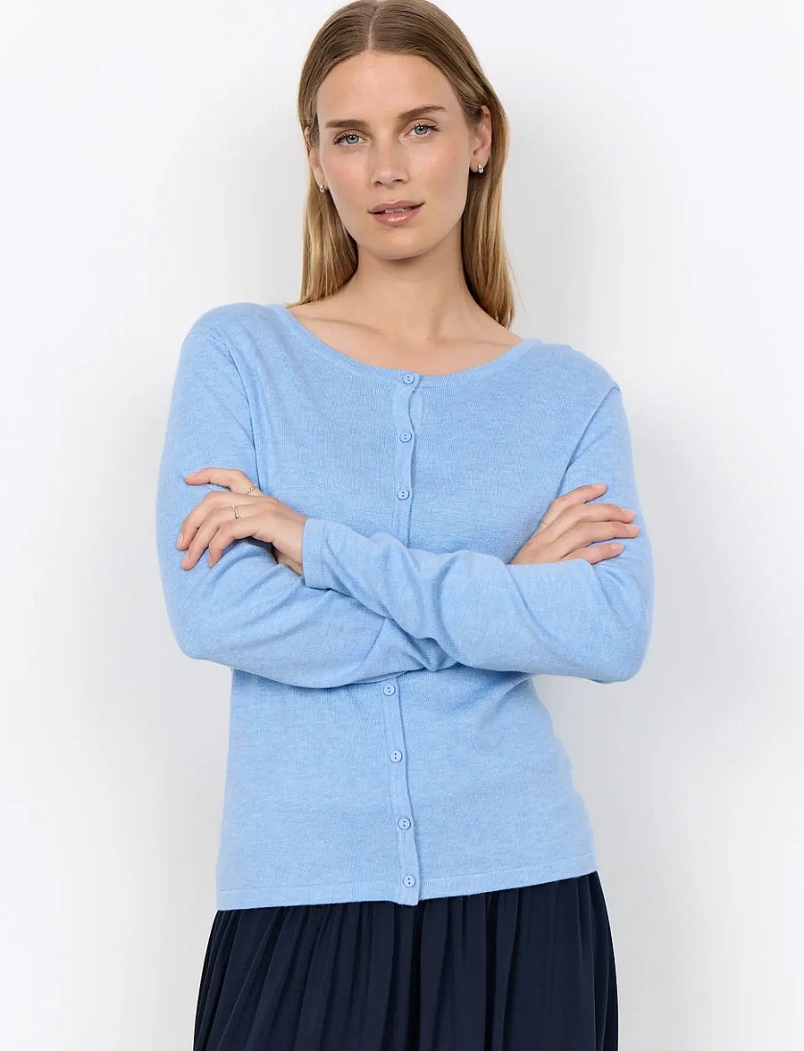 Soyaconcept - SC-DOLLIE - cardigans - 96660 polaris star mel - 0
