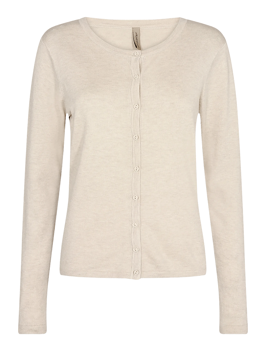 Soyaconcept - SC-DOLLIE - cardigans - cream melange - 1