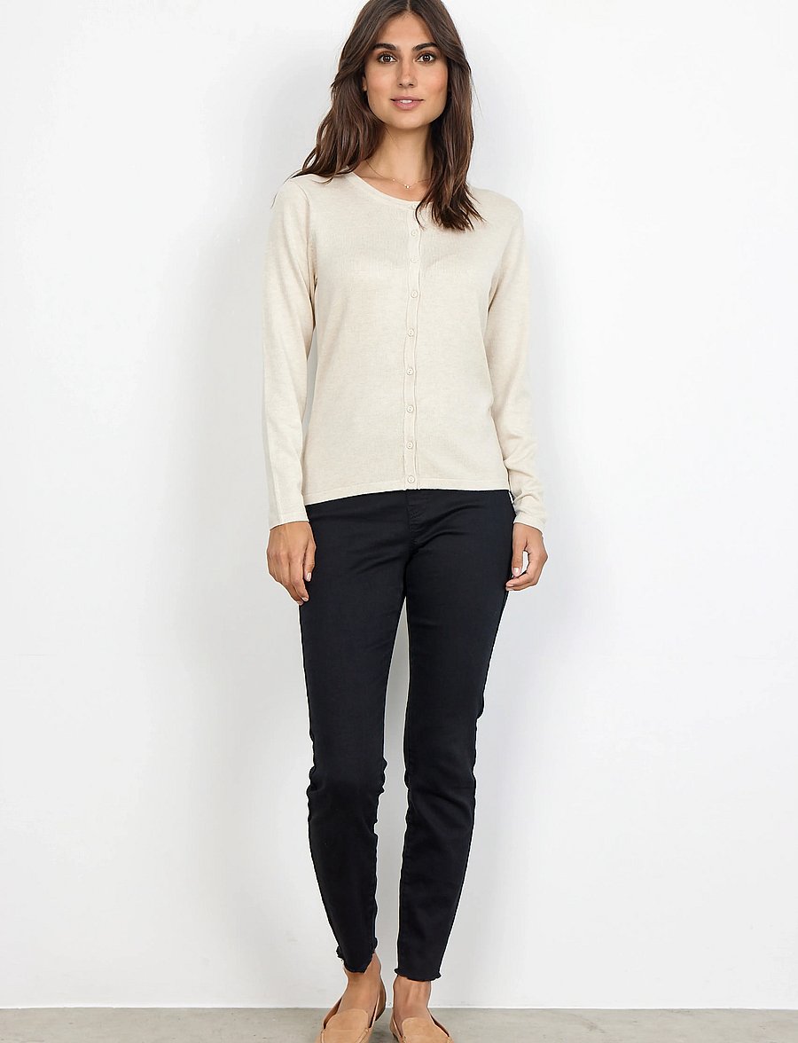Soyaconcept - SC-DOLLIE - koftor - cream melange - 3