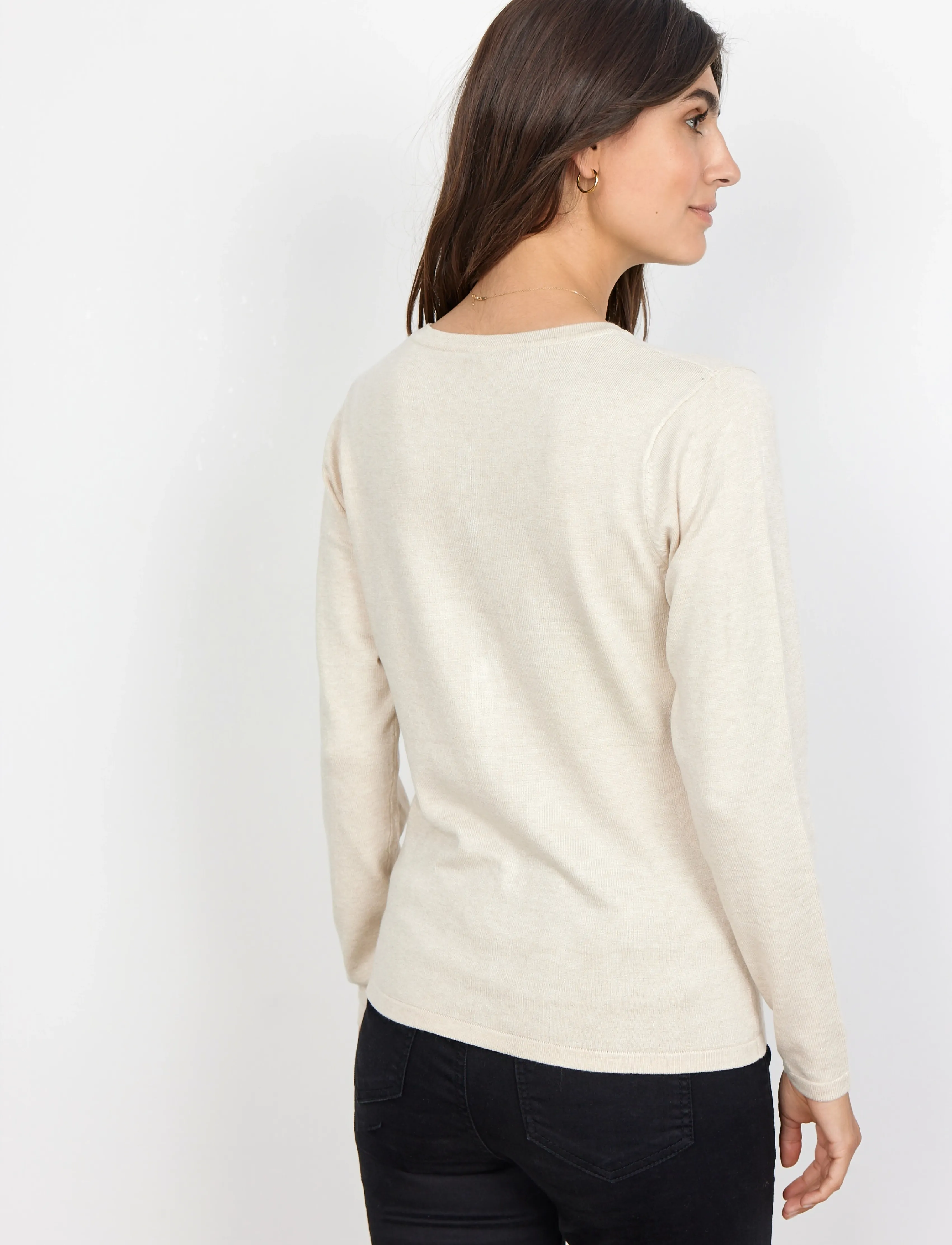 Soyaconcept - SC-DOLLIE - strickjacken - cream melange - 4