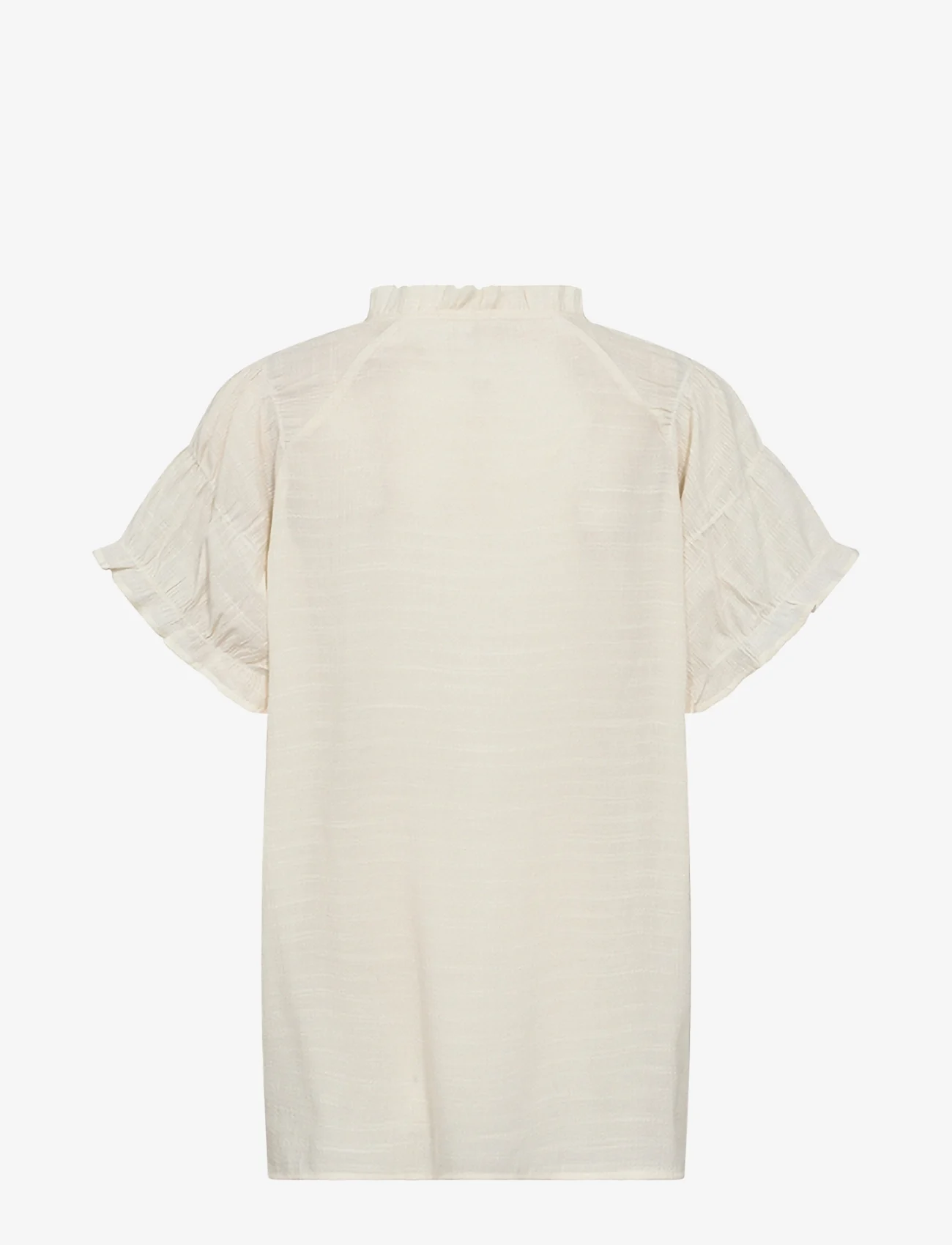 Soyaconcept - SC-CALYPSO - short-sleeved blouses - cream - 1