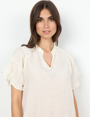 Soyaconcept - SC-CALYPSO - short-sleeved blouses - cream - 5