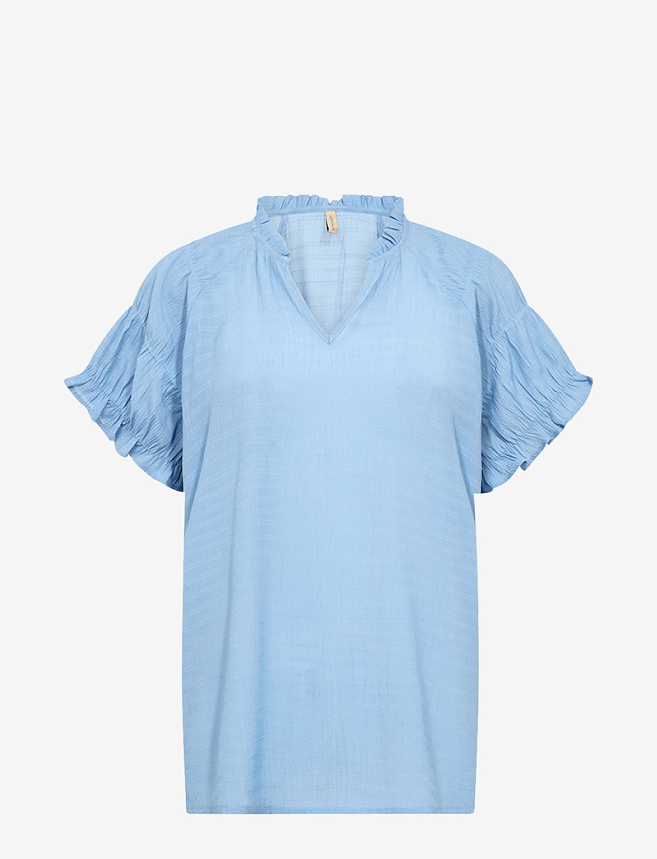 Soyaconcept - SC-CALYPSO - lühikeste varrukatega pluusid - crystal blue - 0