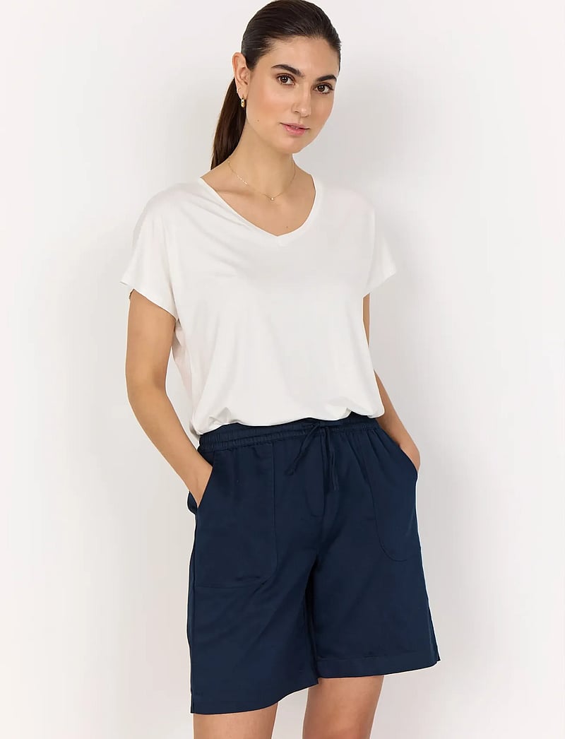 Soyaconcept - SC-AKILA - lühikesed vabaajapüksid - navy - 0