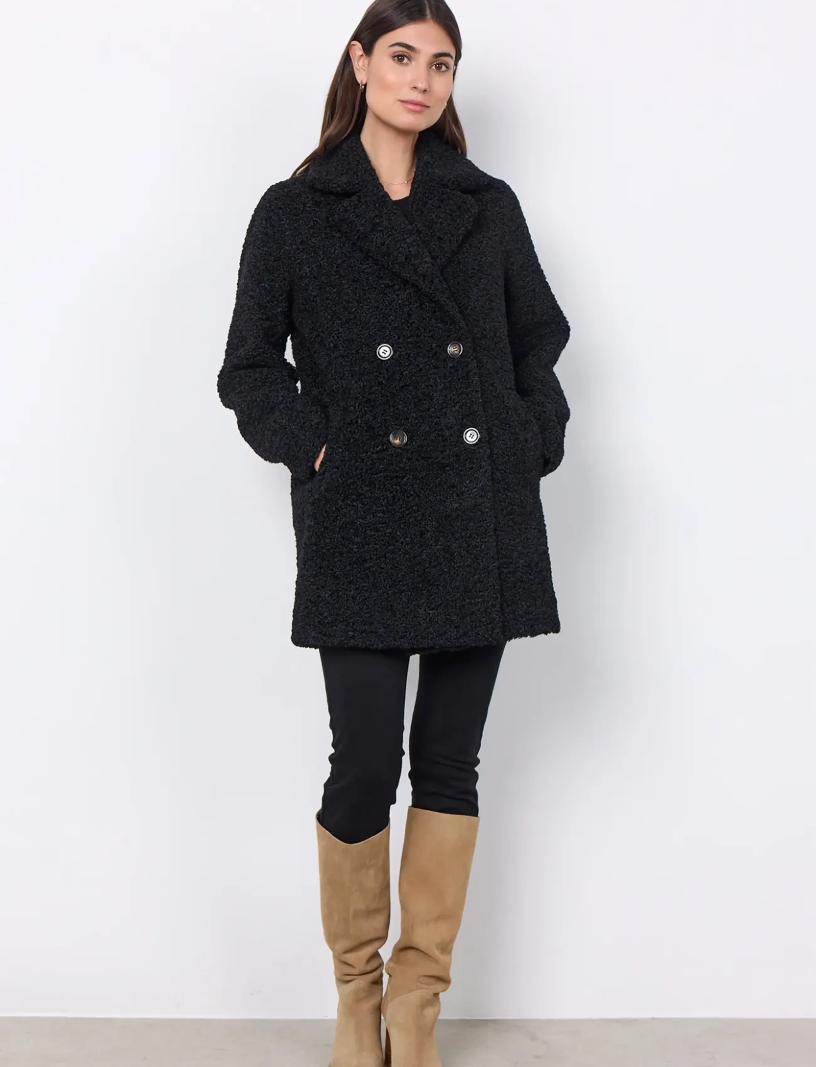 Soyaconcept - SC-MUKITE - ulljackor - 9999 black - 4