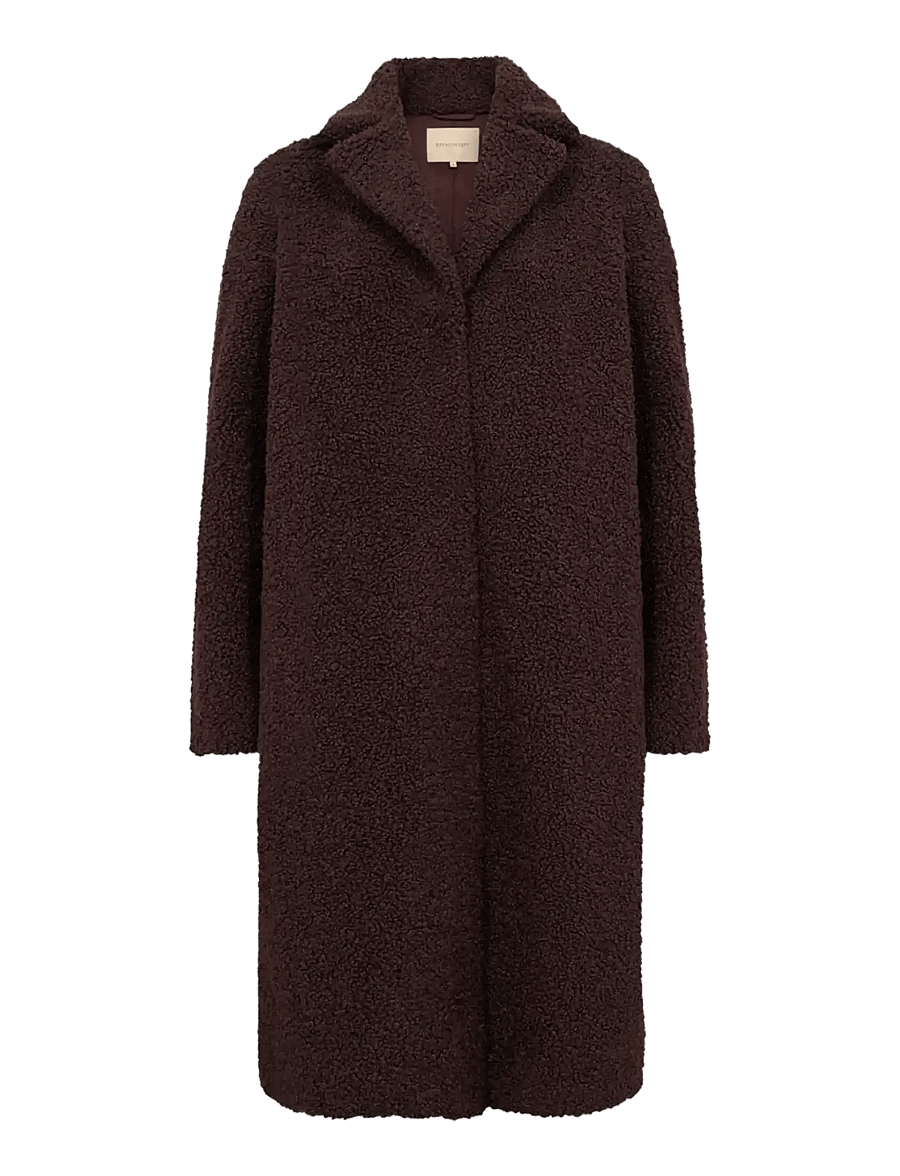Soyaconcept - SC-MUKITE - mäntel - 8980 chocolate plum - 1