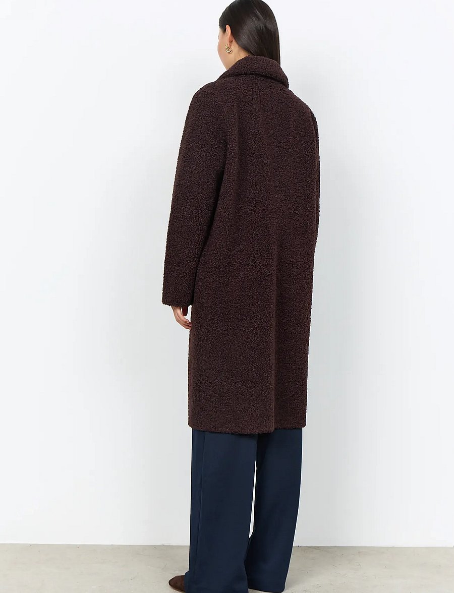 Soyaconcept - SC-MUKITE - mäntel - 8980 chocolate plum - 3