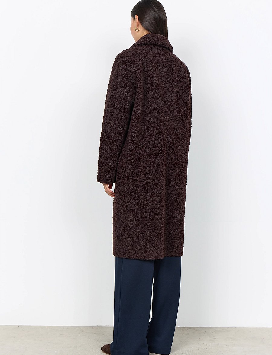 Soyaconcept - SC-MUKITE - mäntel - 8980 chocolate plum - 4