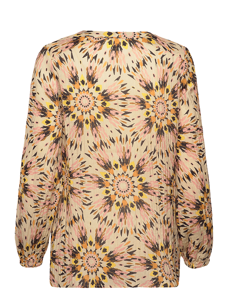 Soyaconcept - SC-MIRRA - langærmede bluser - golden yellow combi - 2